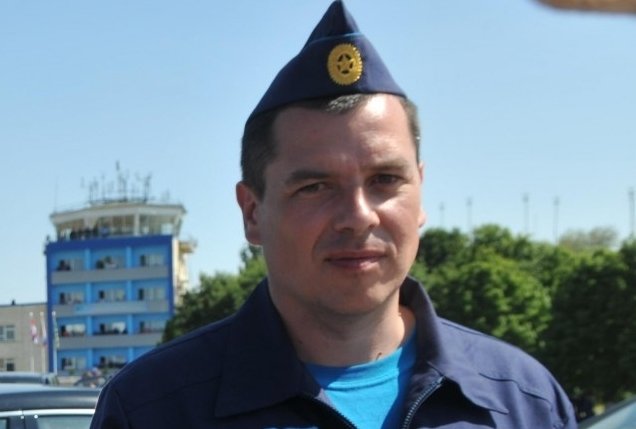 Ruský pilot Konstantin Murachtin, který přežil sestřelení stíhačky.