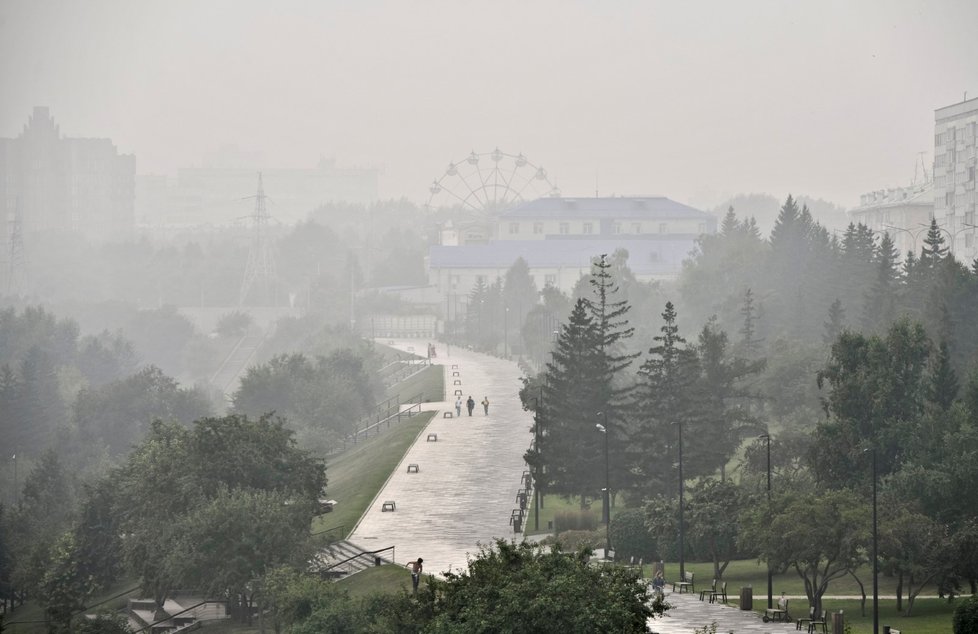 V Rusku se šíří zničující lesní požáry, většina na východě Sibiře (srpen 2021)