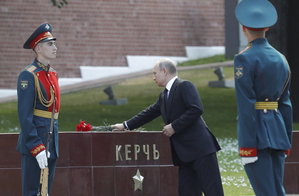 Ruský prezident Putin během výročí vpádu Němců za 2. světové války