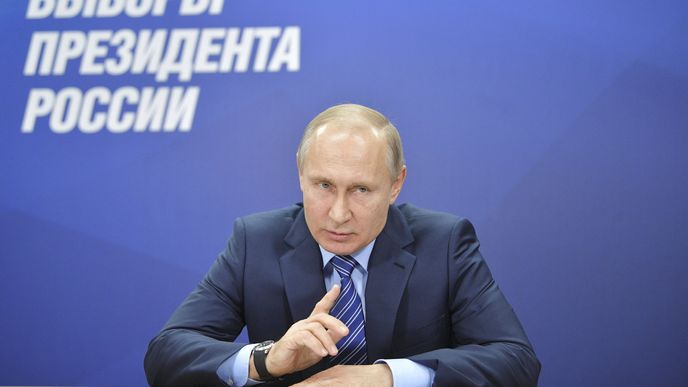 Vladimir Putin. Prezident a hlavní favorit prezidentských voleb 2018