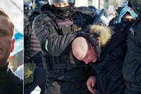 „Svobodu Navalnému!“ Přes 3000 protestujících zadrženo v Rusku. I manželka opozičníka