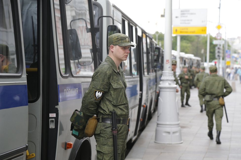 Protestní akce se konají v desítkách ruských měst.