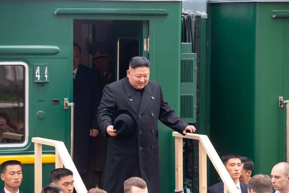 Kim Čong-un dorazil do Ruska.