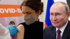 Kolektivní imunitu budou mít Rusové do konce léta, domnívá se Putin