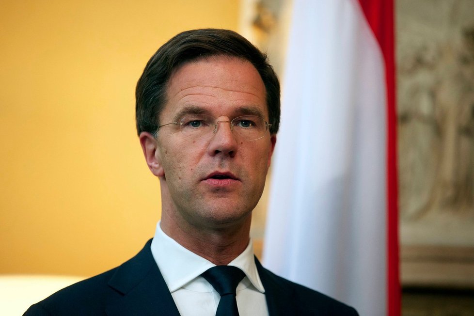 Nizozemský premiér Mark Rutte