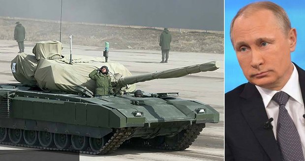 Na vojenské přehlídce v Moskvě ukážou Rusové i nové tanky