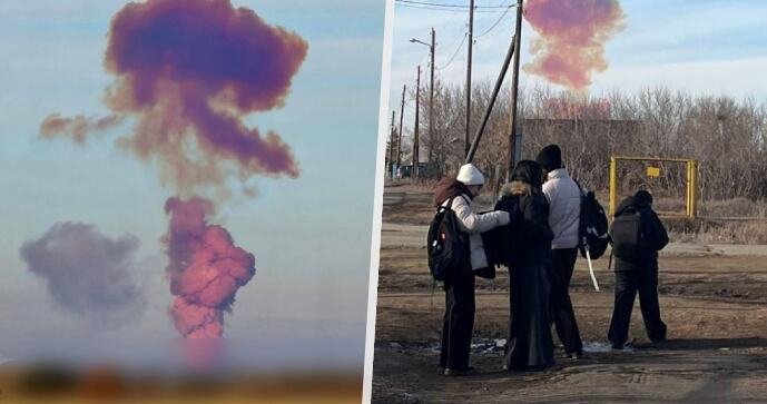 Nepodařený test rakety v Rusku (28.11.2025)