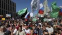 Ruské protesty proti reformě penzí