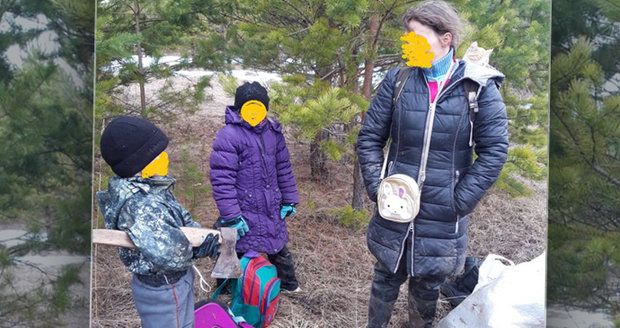 Ruská rodina před koronavirem prchla do lesů: Rodičům hrozí postih za zanedbání péče!