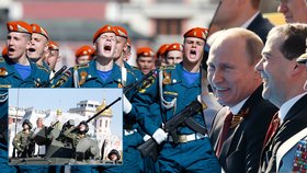 Putin při 69. oslavách vítězství v druhé světové válce ukázal svou sílu.