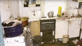 V této kuchyni Sergey Metlyayev a Kirill Nemykin vařili jednatřicetiletou ženu a pak ji požírali.