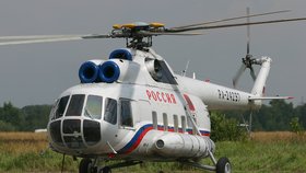 Typ Mi-8 byl vyvinut v době SSSR.