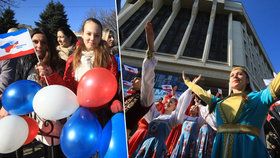 Dva roky od krymského referenda: Obyvatelé poloostrova slaví.