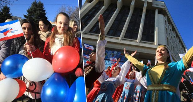Dva roky ruského Krymu? Lidé na poloostrově slaví, Porošenko mluví o agresi