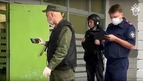 Vyšetřování střelby na škole v Iževsku (26. 9. 2022).