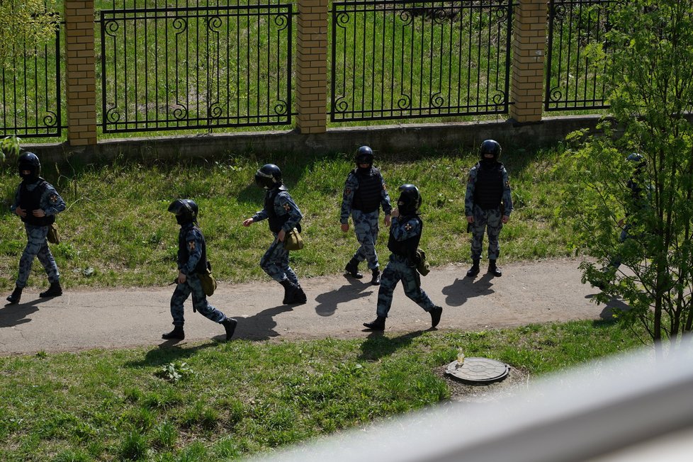 Střelba ve škole v Kazani.
