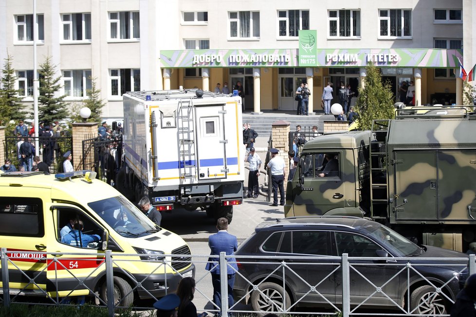 Střelba ve škole v Kazani, (11.05.2021).