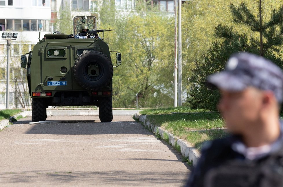 Státní smutek po střelbě ve škole v ruské Kazani (12.05.2021)