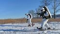 Speciální ruské jednotek, cvičené pro boj v kruté zimě