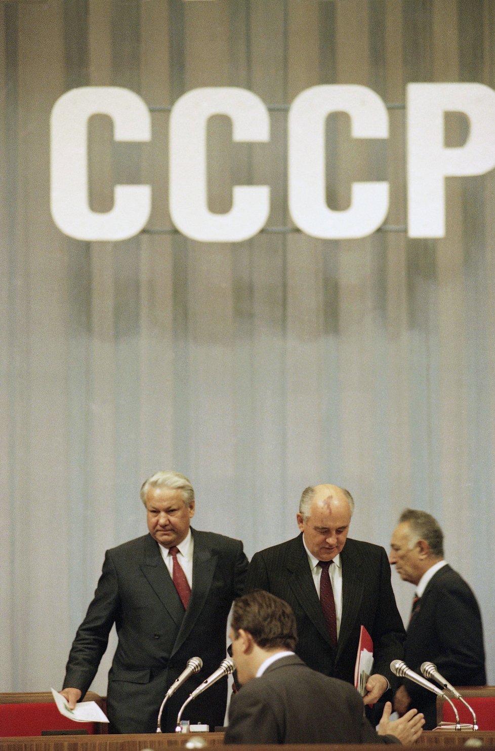 Sovětský exprezident Michail Gorbačov.