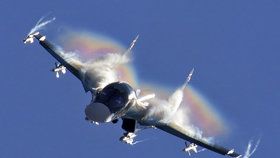 Ruská stíhačka Su-34.