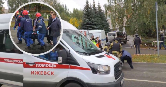 Střelba v ruské škole v Iževsku.