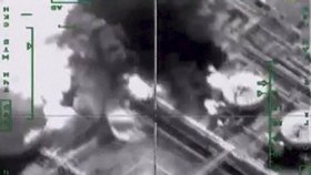 Ruské bombardování petrochemických závodů pod kontrolou ISIS