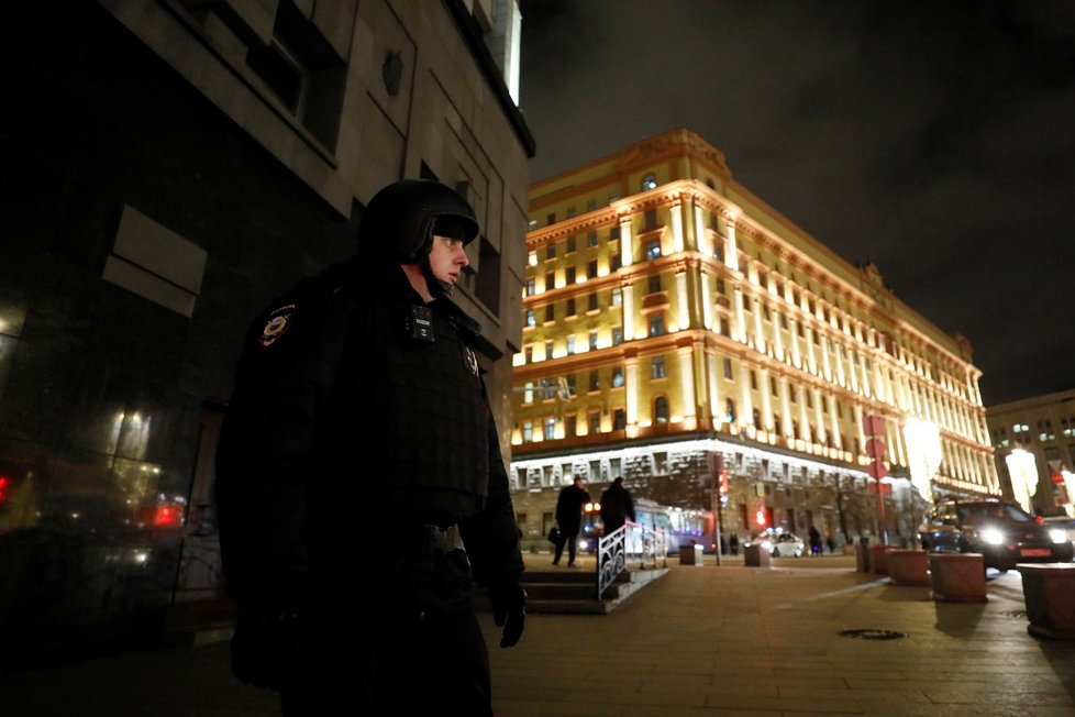 Útočníci stříleli v budově ruské tajné služby v Moskvě.