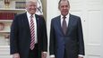Donald Trump a Sergej Lavrov