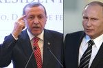 Turecký prezident Erdoğan a jeho ruský protějšek Putin