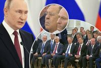 Putin podepsal anexi čtyř ukrajinských území! Lavrov slzel, Medveděv usnul, zazněl i satanismus