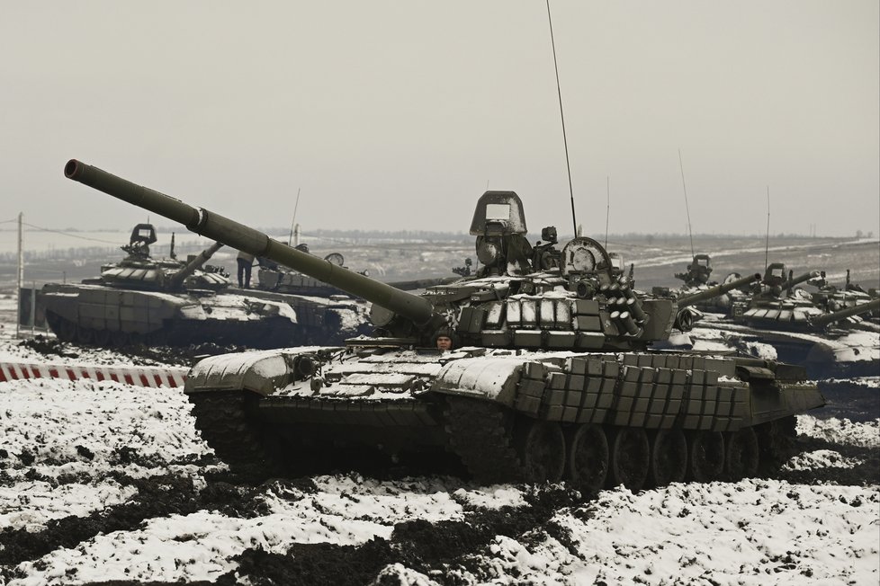 Napětí na ukrajinsko-ruské hranici stoupá.