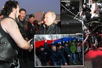 Putinovi kamarádi z motorkářského gangu dorazili na Krym: Budeme bojovat vším, co nám přijde pod ruku