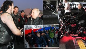 Putinovi kamarádi z motorkářského gangu přijeli na pomoc Krymu
