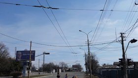 Zdevastované město Mariupol (14. 3. 2022)