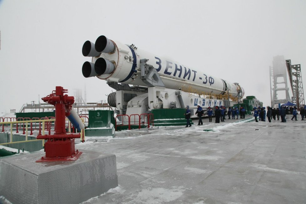 Ukrajinská raketa Zenit v ruském vesmírném programu.