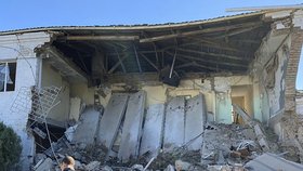 Ruský útok poničil přístavní infrastrukturu, obilné silo a budovy v okrese Izmajil (7.9.2023).