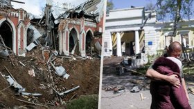 Rusové ničí během invaze ukrajinské kulturní památky
