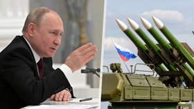 Ruský prezident Vladimir Putin o atomových zbraních.