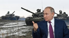 Vladimir Putin promluvil o invazi na Ukrajinu