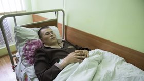 Rus Alexander Alexandrov v nemocnici v Kyjevě