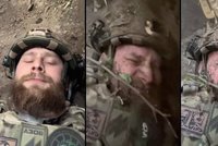 Děsivé video z ukrajinského zákopu: Voják se natáčel, když vedle něj dopadla raketa!