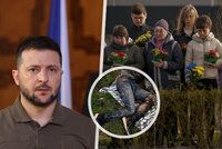 Dva roky po masakru v Buči: Tohle Rusku nesmí projít, vzkazuje Ženíšek. Co řekl Zelenskyj?