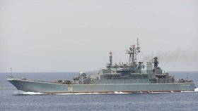 Ruská útočná loď Cézar Kunikov
