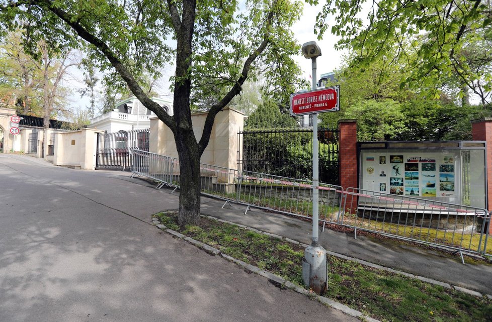 Ruské velvyslanectví v Praze.
