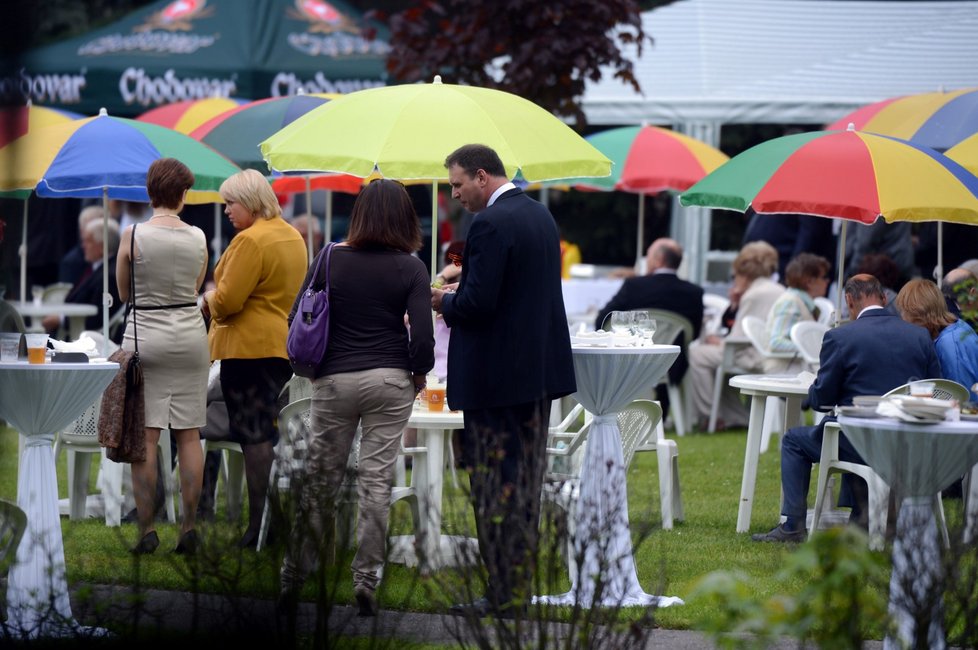 Oslava osvobození na velvyslanectví Ruské federace (14.5.2013)