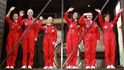 Ruská ženská posádka, která simuluje let na Měsíc