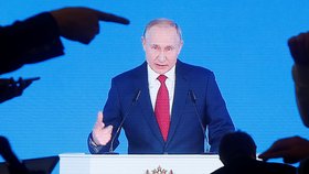 Ruský prezident Vladimir Putin přednesl novoroční poselství před zákonodárci. (15.01.2020).