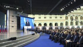Ruský prezident Vladimir Putin během každoročního poselství o stavu země slíbil změny k lepšímu.