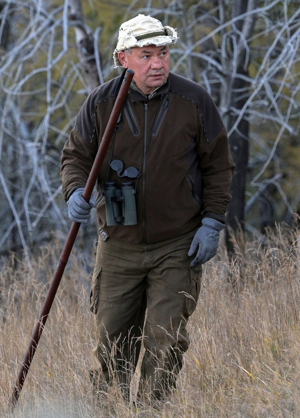 Ruský prezident Vladimir Putin na dovolené na Sibiři, doprovod mu tradičně dělal ministr Šojgu.